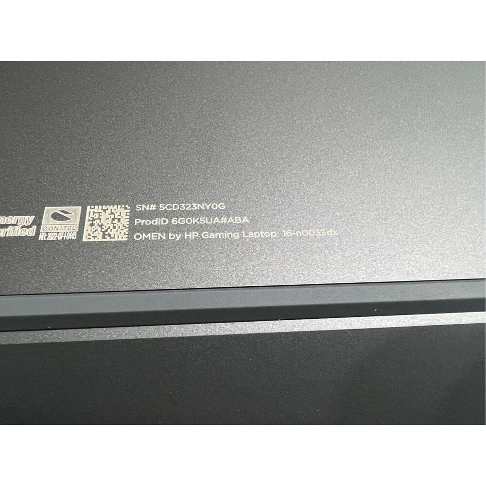 HP OMEN Advantage 16.1” Gaming Laptop Ryzen 7 6800H RX 6650M 16GB RAM 1TB SSD - Picture 9 of 14